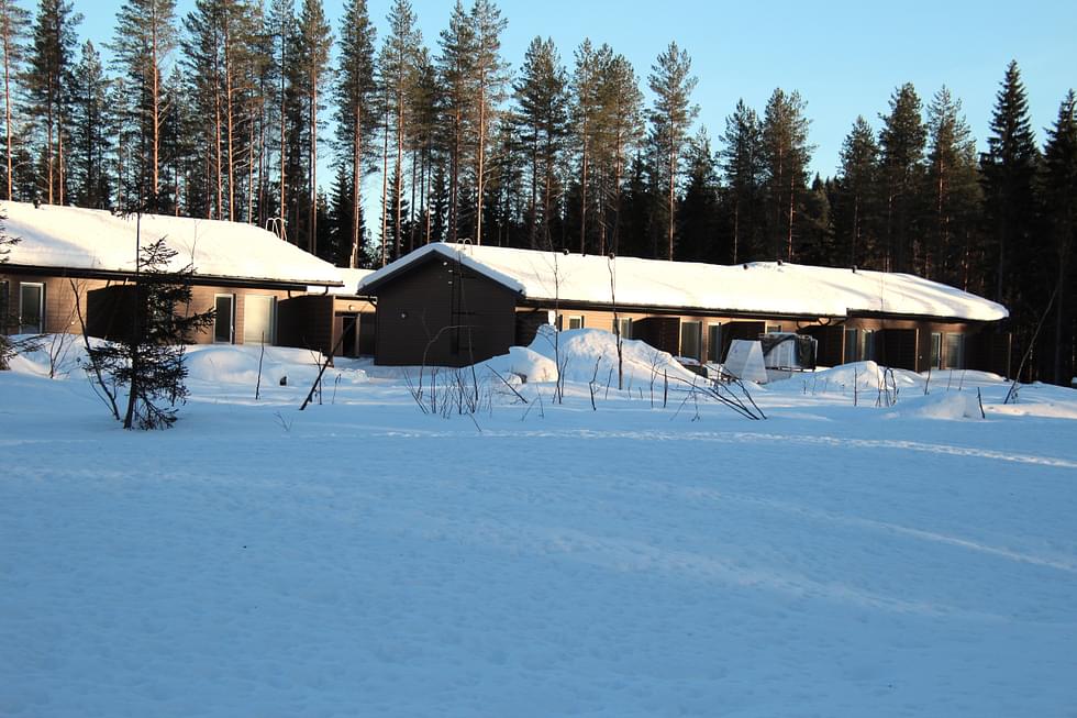 Asunto oy Lieksan Kolin kimallus käsittää 15 rivitalohuoneistoa.
