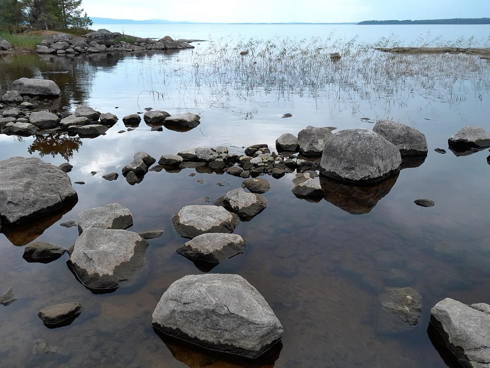 Kuiva ja lämmin sää on saanut Pielisen pinnan alenemaan.