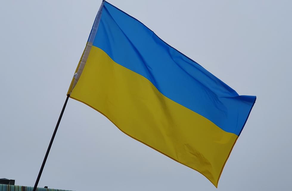 Ukrainan värit ovat tulleet käytännössä kaikille tutuiksi.