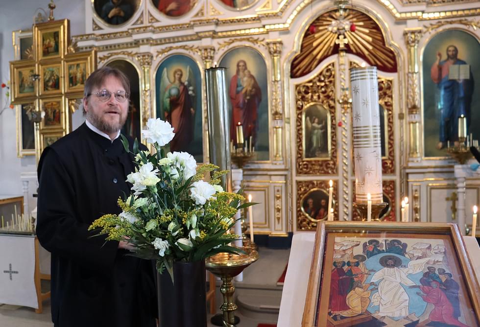 Tuomas Järvelin on Taipaleen ortodoksisen seurakunnan uusi kirkkoherra.