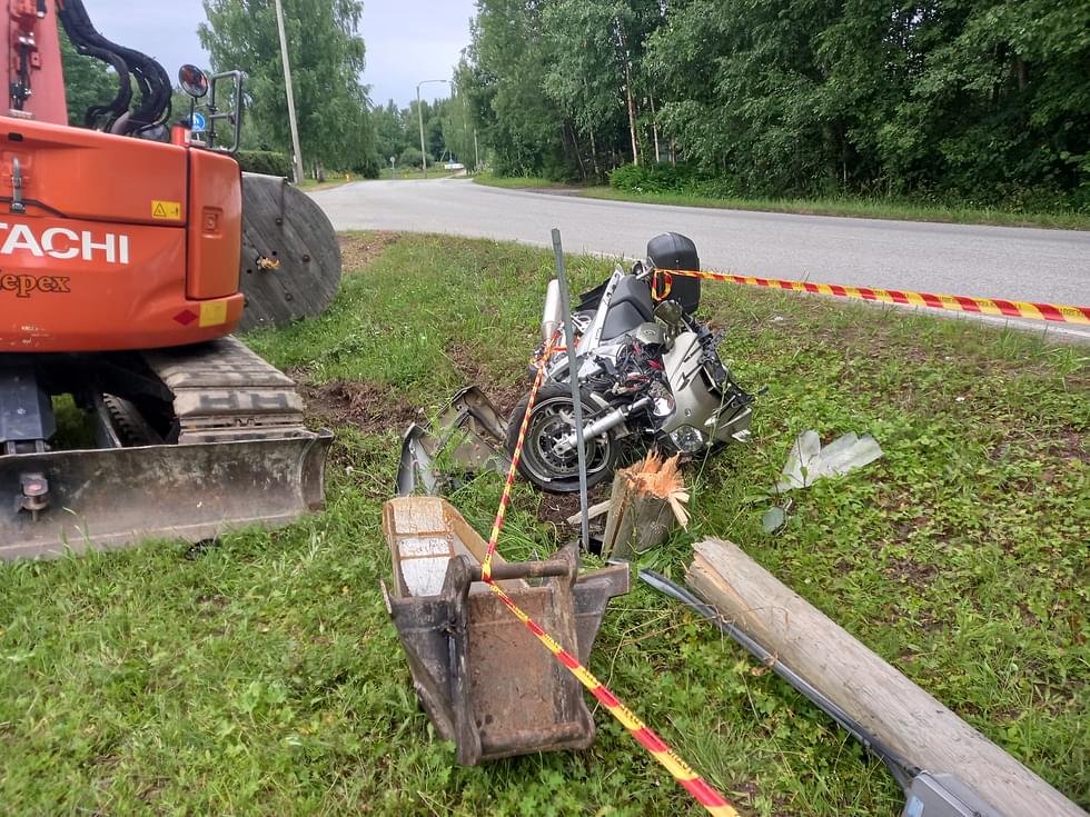 Pahimmalta vältyttiin rajussa törmäyksessä.