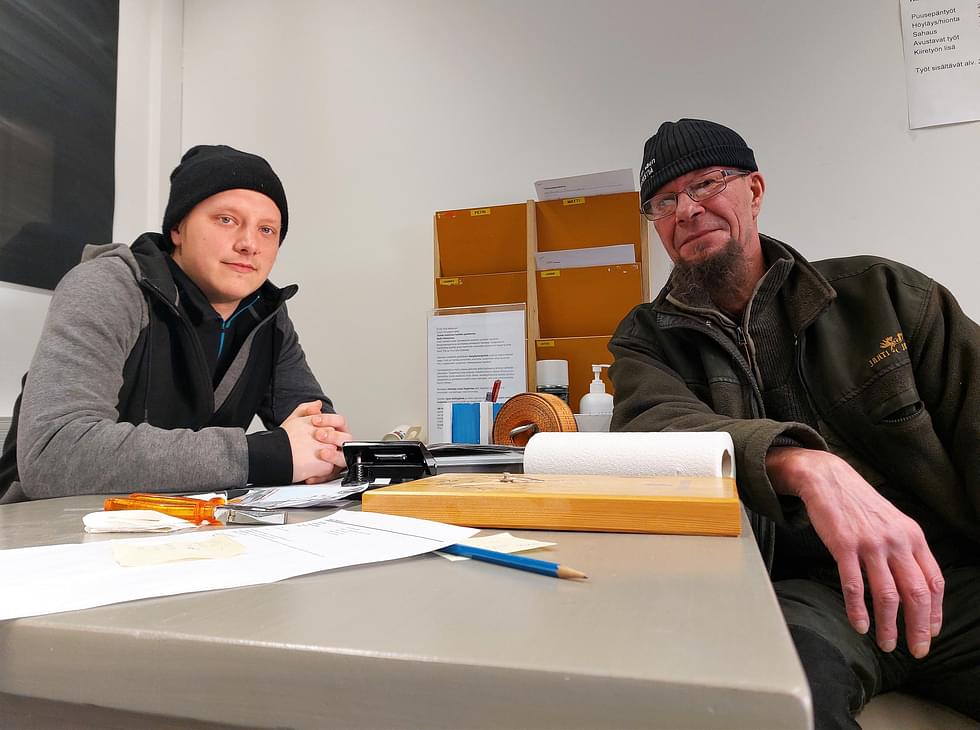 Janne Kiiski ja Matti Kareinen jäävät tammikuun jälkeen tyhjän päälle. Palkkatukityö loppuu ja tulevaisuudesta ei ole vielä tietoa.