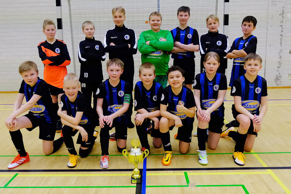 FC Pogostan P12 joukkue nappasi Futsal-Ykkösen itäisen sarjan mestaruuden jo ennen viimeistä turnausta.