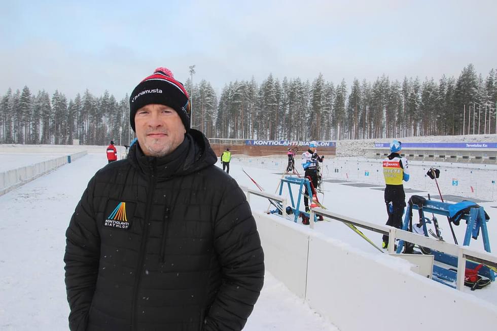 Kontiolahden maailmancupin tapahtuman johtaja Sami Leinonen.