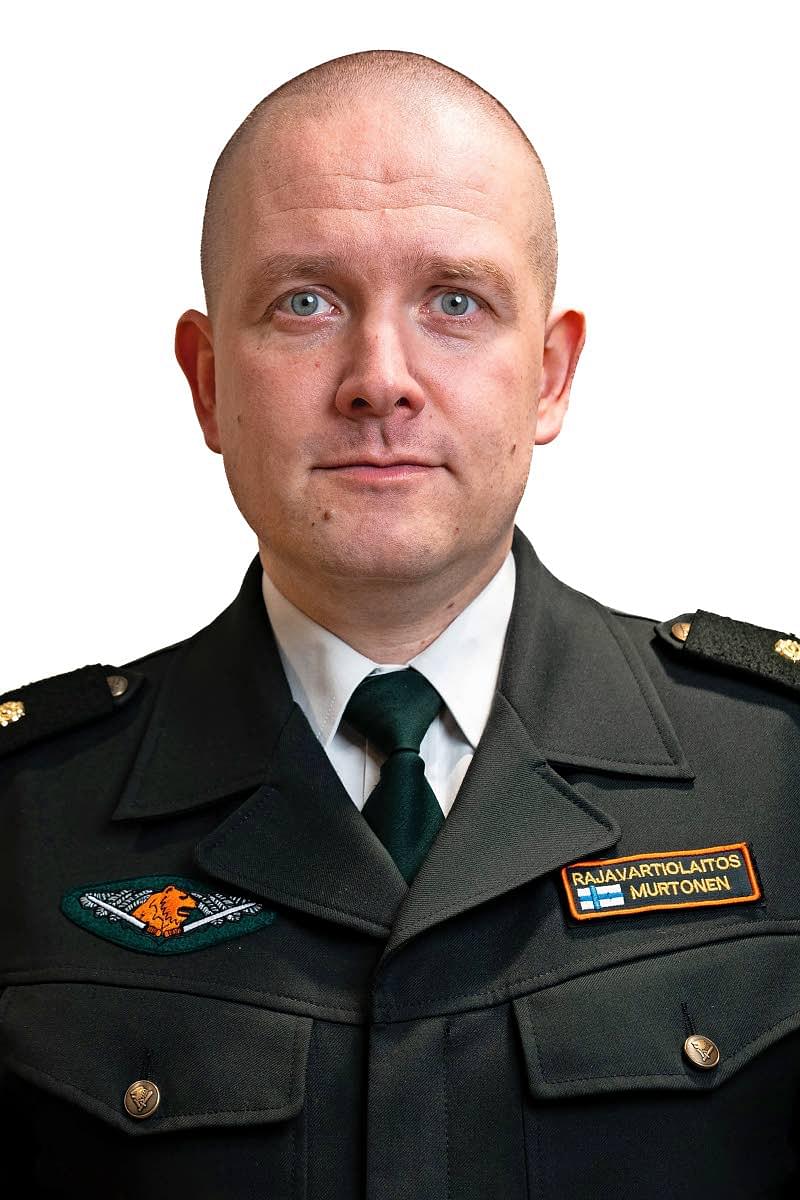 Majuri Samuli Murtonen on Pohjois-Karjalan rajavartioston apulaiskomentaja joulukuun alusta lähtien.
