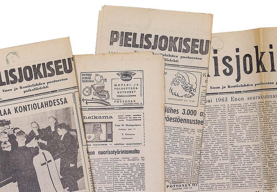 Ensimmäinen Pielisjokiseutu julkaistiin 20. syyskuuta 1963. Vuodet vierivät, tekijät vaihtuvat. Jutussa nykyinen lehtitiimimme.
