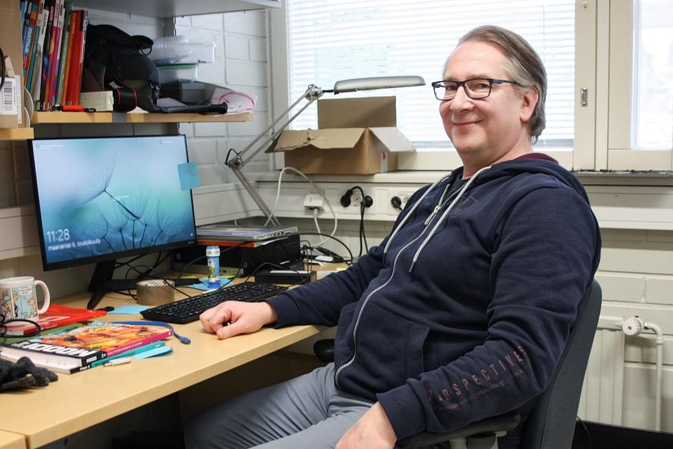Arto Koskela on ollut Kontiolahden lukion matematiikan opettaja seitsemän ja apulaisrehtori kaksi vuotta.