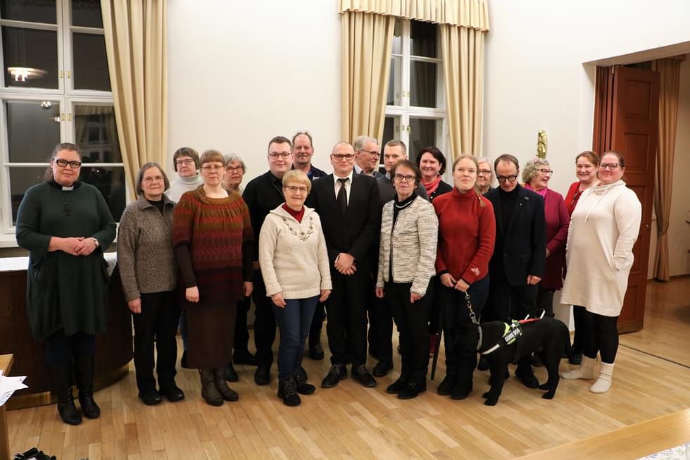 Ruokolahden seurakunnan uusi kirkkovaltuusto kokoontui maanantaina.