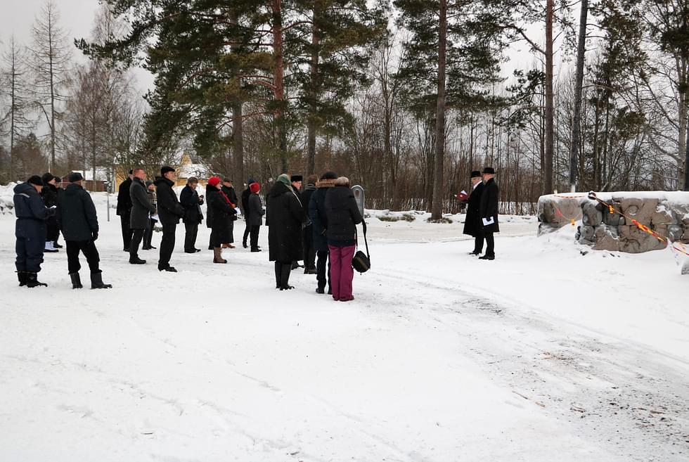 Rautjärven kirkolla vietettiin viime viikolla hartaushetki.