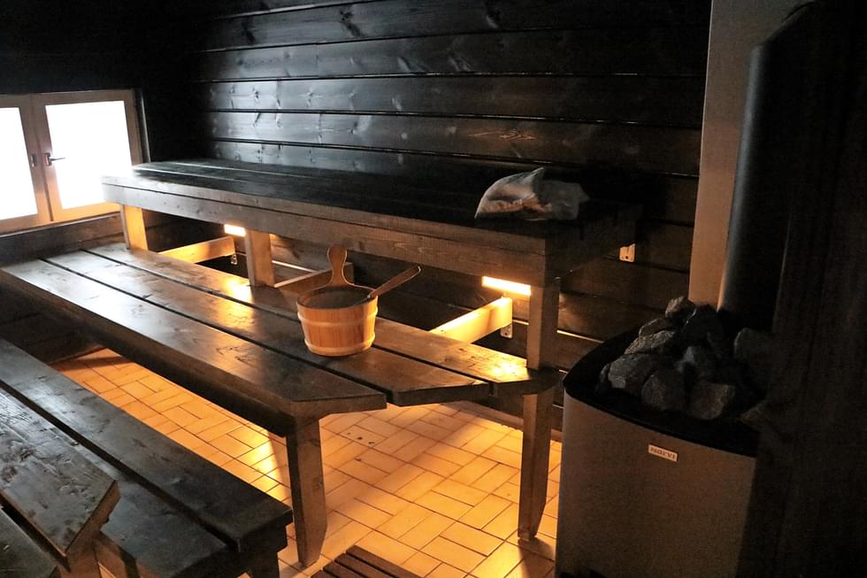 Useissa saunakohteissa on tarjolla myös ruokaa. 