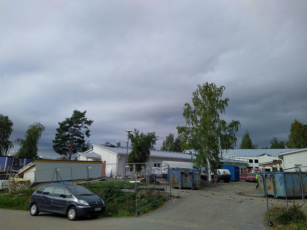 Lisäkuluja kuluvan vuoden budjettiin on aiheuttanut muun muassa Käskynkän työmaa, jossa tiistaina näytti tältä. 