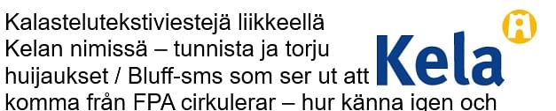 Huijausviestejä Nyt Liikkeellä - Kohteena Myös OP Etelä-Karjalan Asiakkaat