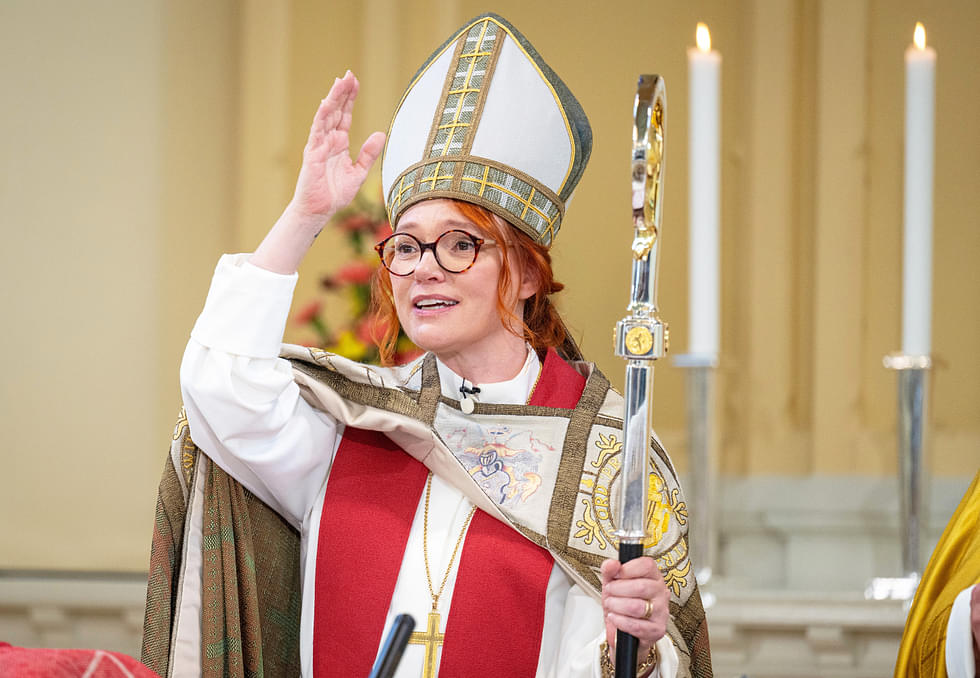 Mari Parkkinen vihittiin piispaksi viime syksynä. 
