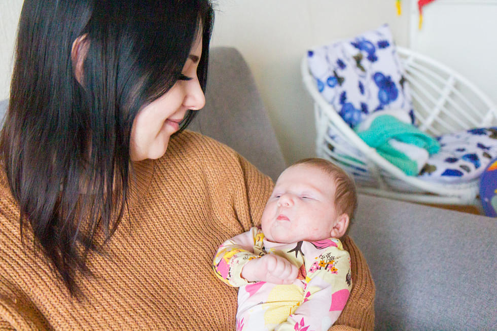 Nurmeksen ensimmäinen vauva syntyi Emilia Pyykösen perheeseen. Lapsi on myös Pyyköselle ensimmäinen.