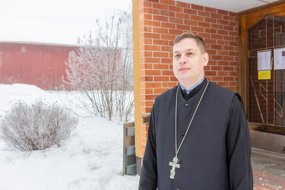Tapio Juntunen on ortodoksisen seurakunnan uusi pappi.