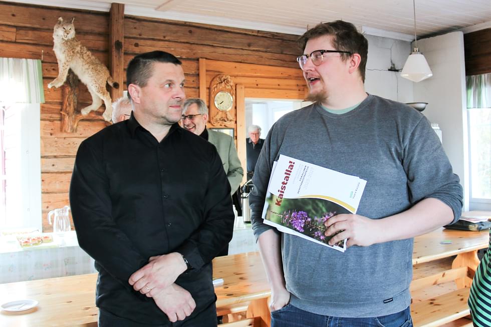 Esko Saatsi on Vaara-Karjalan Leaderin uusi puheenjohtaja ja Juho Luostarinen jatkaa hallituksessa.