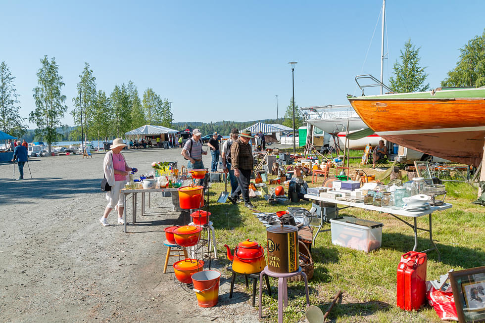 Lomarompe on järjestetty viime vuosina Nurmeksen sataman alueella kesä-heinäkuun vaihteessa.