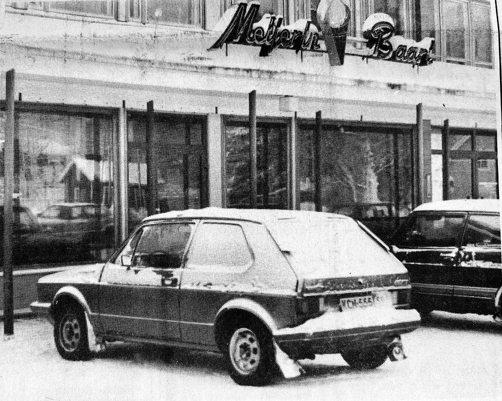 Huhtikuun ensimmäisen päivän jälkeen Meijerin baari lakkaa olemasta ja siirtyy historiaan. Ylä-Karjala 5.1.1984.