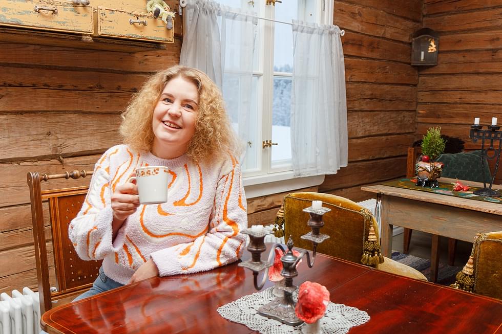 Riina-Liisa Oreniukselle oli heti selvää, että väentupaan tulee kahvila.