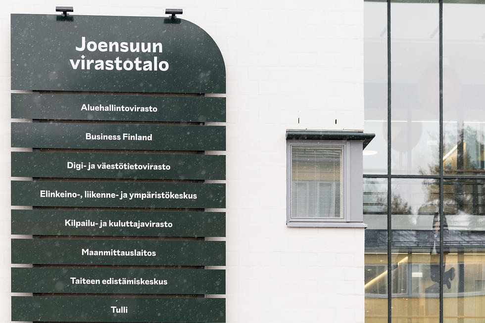 Pohjois-Karjalan ely-keskus sijaitsee Joensuun virastotalolla.