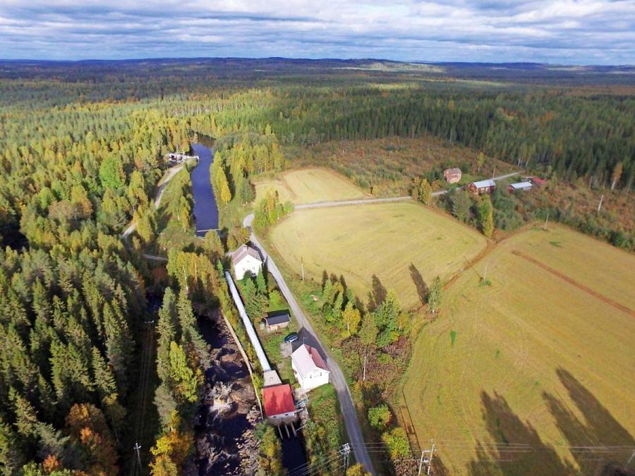 Louhikosken voimalaitos vuonna 2020.